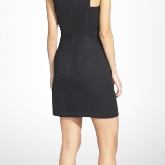 BCBG Max Azria "Avina" Dress (Straight Hem) Black Size 8 - Picture 5 of 6